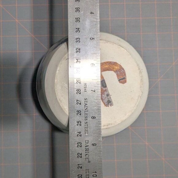 Handcrafted Studio Pottery Vase 7" Tall Drip Glaze Colorful & Unique - Picture 8 of 15